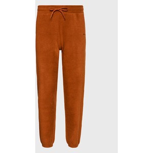 Pomarańczowe spodnie sportowe Brixton z dresówki