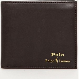 Brązowy portfel męski POLO RALPH LAUREN