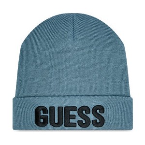 Niebieska czapka Guess