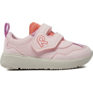 Różowe buty sportowe dziecięce Reima na rzepy