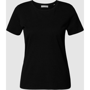 Czarny t-shirt Marc O'Polo w stylu casual z bawełny z okrągłym dekoltem