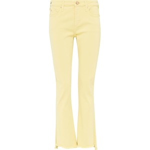 Żółte jeansy True Religion w stylu klasycznym