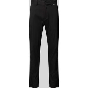 Czarne spodnie Calvin Klein w stylu casual z bawełny