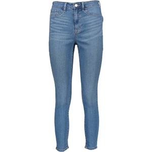 Niebieskie jeansy Gap w street stylu
