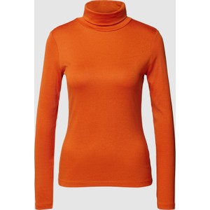 Pomarańczowy sweter Tom Tailor z bawełny