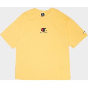 Żółty t-shirt Champion