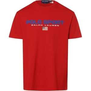 T-shirt Polo Sport z nadrukiem