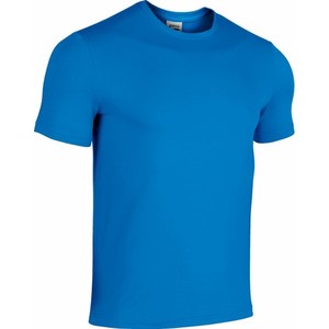 Niebieski t-shirt Joma z krótkim rękawem