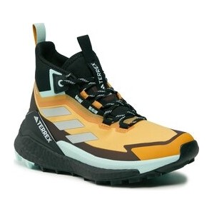 Buty trekkingowe Adidas z goretexu z płaską podeszwą