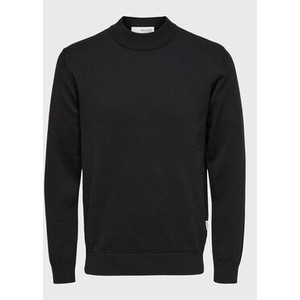 Czarny sweter Selected Homme w stylu casual