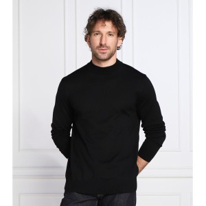 Czarny sweter Joop! z okrągłym dekoltem w stylu casual