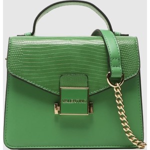 Zielona torebka Valentino by Mario Valentino w stylu glamour średnia matowa