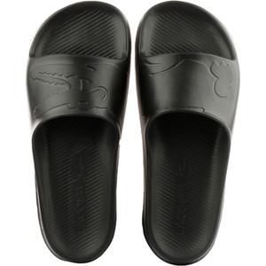 Czarne buty letnie męskie Lacoste w sportowym stylu