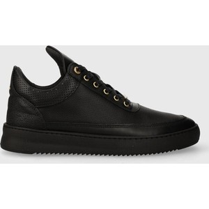 Czarne buty sportowe answear.com w sportowym stylu sznurowane