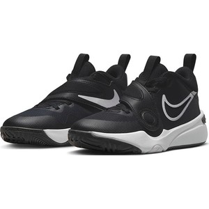 Czarne buty sportowe Nike sznurowane w sportowym stylu z tkaniny