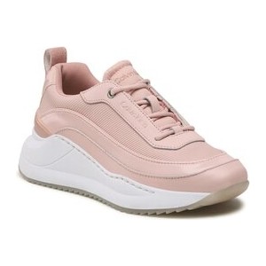 Różowe buty sportowe Calvin Klein w sportowym stylu