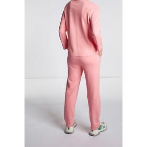 Różowe spodnie sportowe Rich & Royal z dresówki