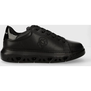 Karl Lagerfeld sneakersy skórzane KAPRI KITE kolor czarny KL54530