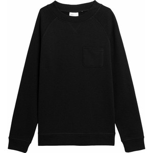 Czarna bluza Outhorn z bawełny w stylu casual