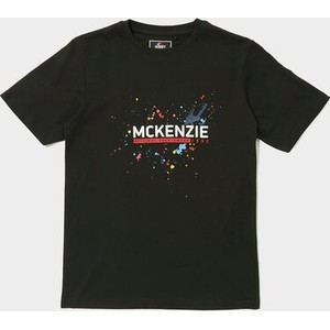 Czarna koszulka dziecięca Mckenzie dla chłopców