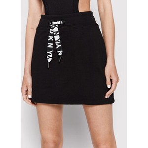 Czarna spódnica DKNY z dresówki