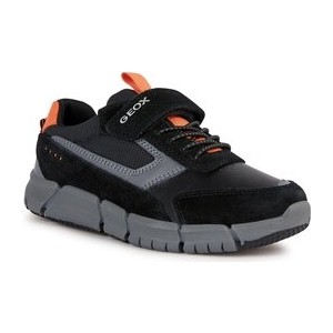 Czarne buty sportowe dziecięce Geox dla chłopców