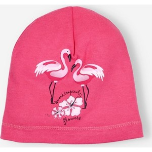 Różowa czapka NINI