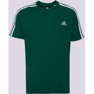 Zielony t-shirt Adidas w street stylu