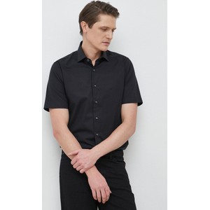 Czarna koszula Michael Kors w stylu casual z tkaniny