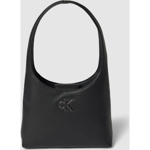 Czarna torebka Calvin Klein matowa duża