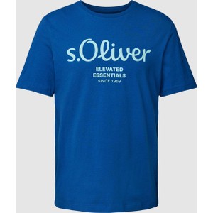 T-shirt S.Oliver w młodzieżowym stylu z krótkim rękawem