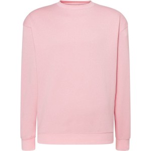 Różowa bluza JK Collection z dresówki w stylu casual