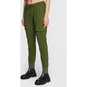 Zielone spodnie Pepe Jeans