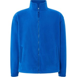 Niebieska bluza JK Collection w stylu casual z polaru