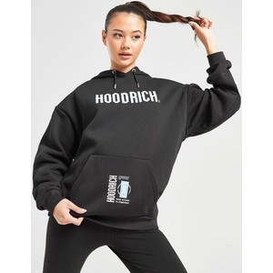 Czarna bluza Hoodrich w młodzieżowym stylu z kapturem