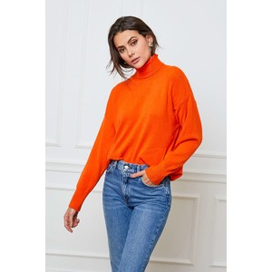 Pomarańczowy sweter Joséfine z kaszmiru