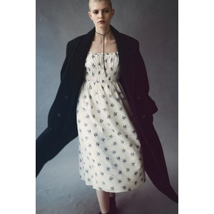 Sukienka H & M z tkaniny w stylu casual