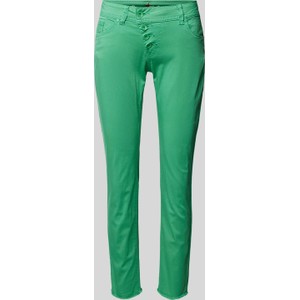 Zielone spodnie Buena Vista z bawełny