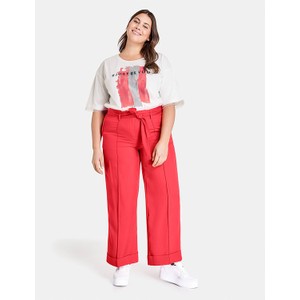 Czerwone spodnie Samoon