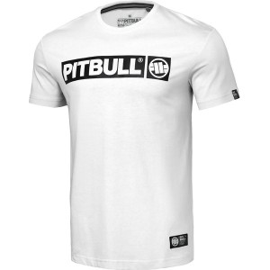 T-shirt Pitbull West Coast z bawełny w młodzieżowym stylu z krótkim rękawem