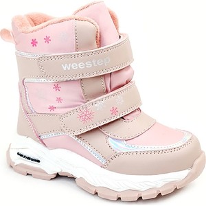 Buty dziecięce zimowe Weestep dla dziewczynek z wełny