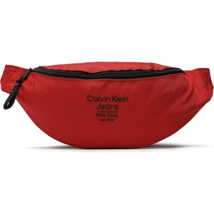 Czerwona saszetka Calvin Klein