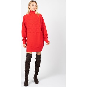 Czerwona sukienka Silvian Heach w stylu casual mini