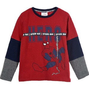 Koszulka dziecięca Spiderman dla chłopców z bawełny