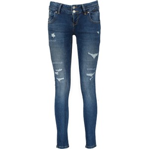 Granatowe jeansy LTB w street stylu
