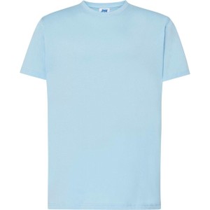 Niebieski t-shirt JK Collection z bawełny
