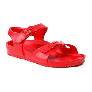 Czerwone buty dziecięce letnie Birkenstock