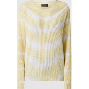 Żółty sweter Repeat z bawełny