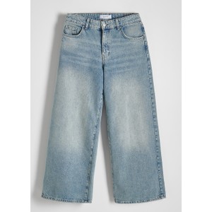 Niebieskie jeansy Reserved w street stylu z tkaniny