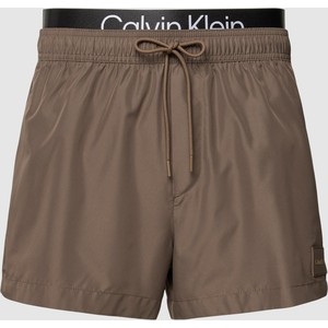Brązowe kąpielówki Calvin Klein Underwear